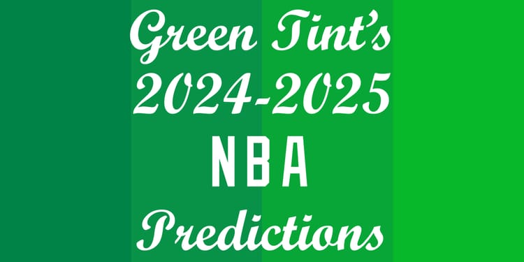 2024-2025 NBA Predictions